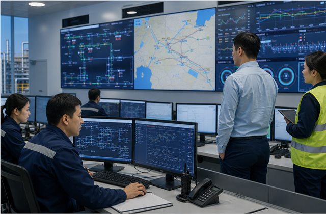 Pipeline operations control center