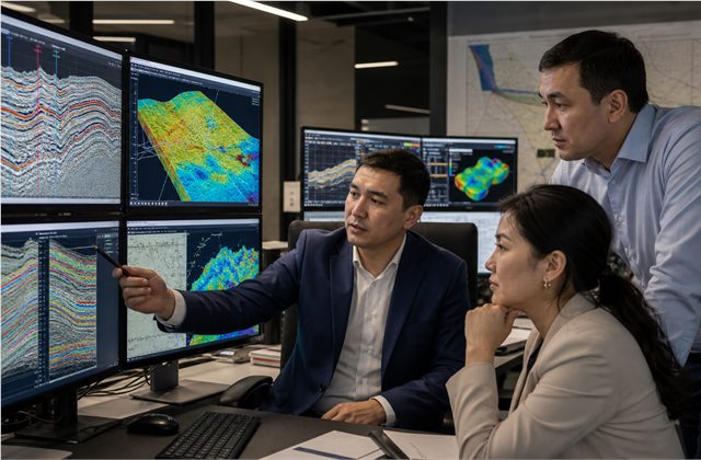 Reservoir data analysis workstation